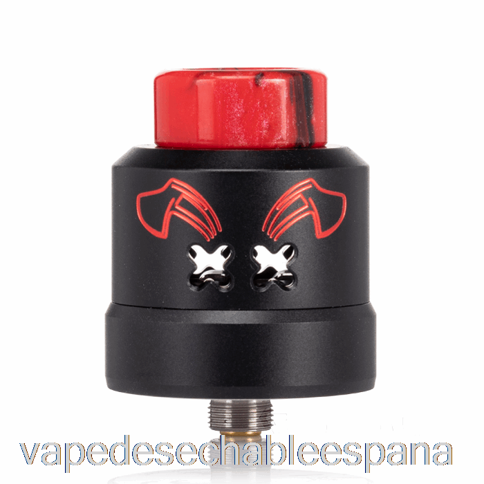 Vape España Hellvape Dead Rabbit Max 28mm Bf Rda Negro Rojo
